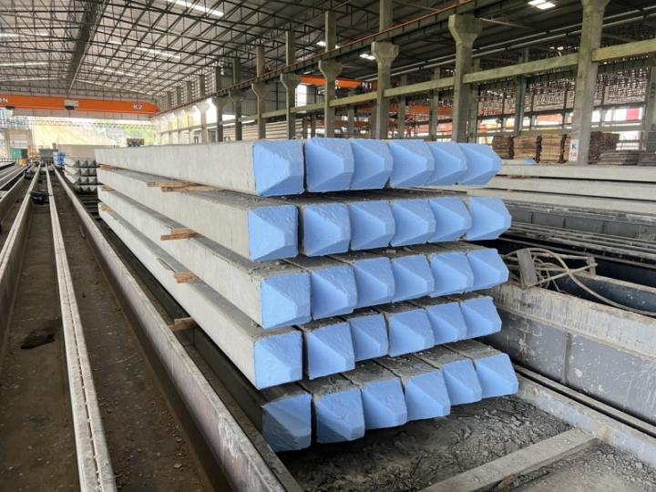 เสาเข็มคอนกรีตอัดแรงสี่เหลี่ยมตัน CPAC